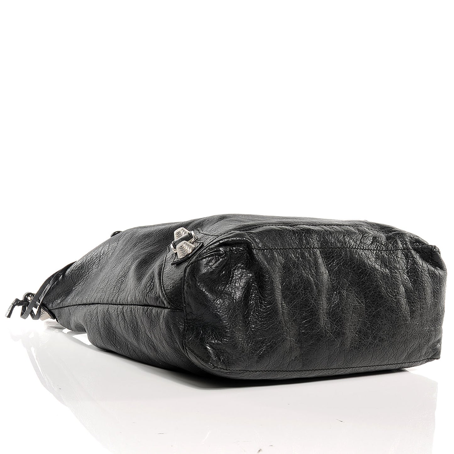 Agneau Giant 21 Silver Hardware Day Hobo Anthracite