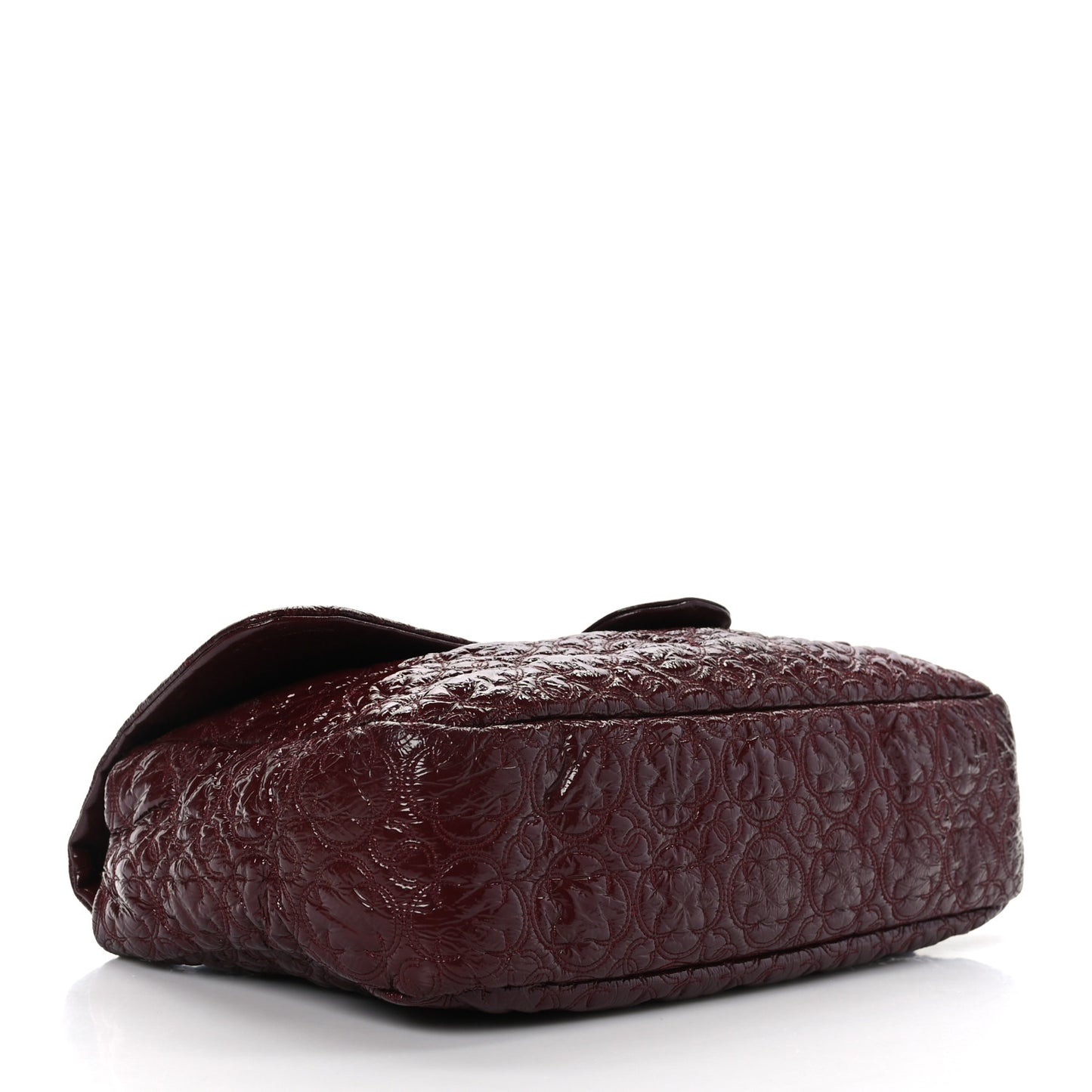 Vinyl Rock In Moscow Single Flap Dark Red