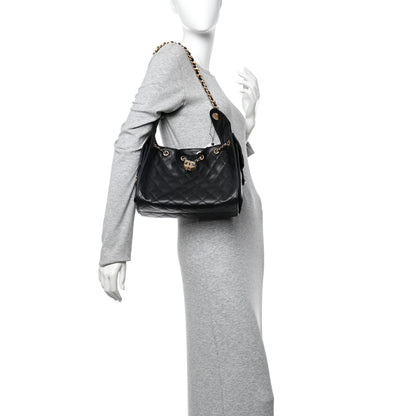 Chanel Caviar Quilted Small Chanel 25 Handbag Black 2 of 11