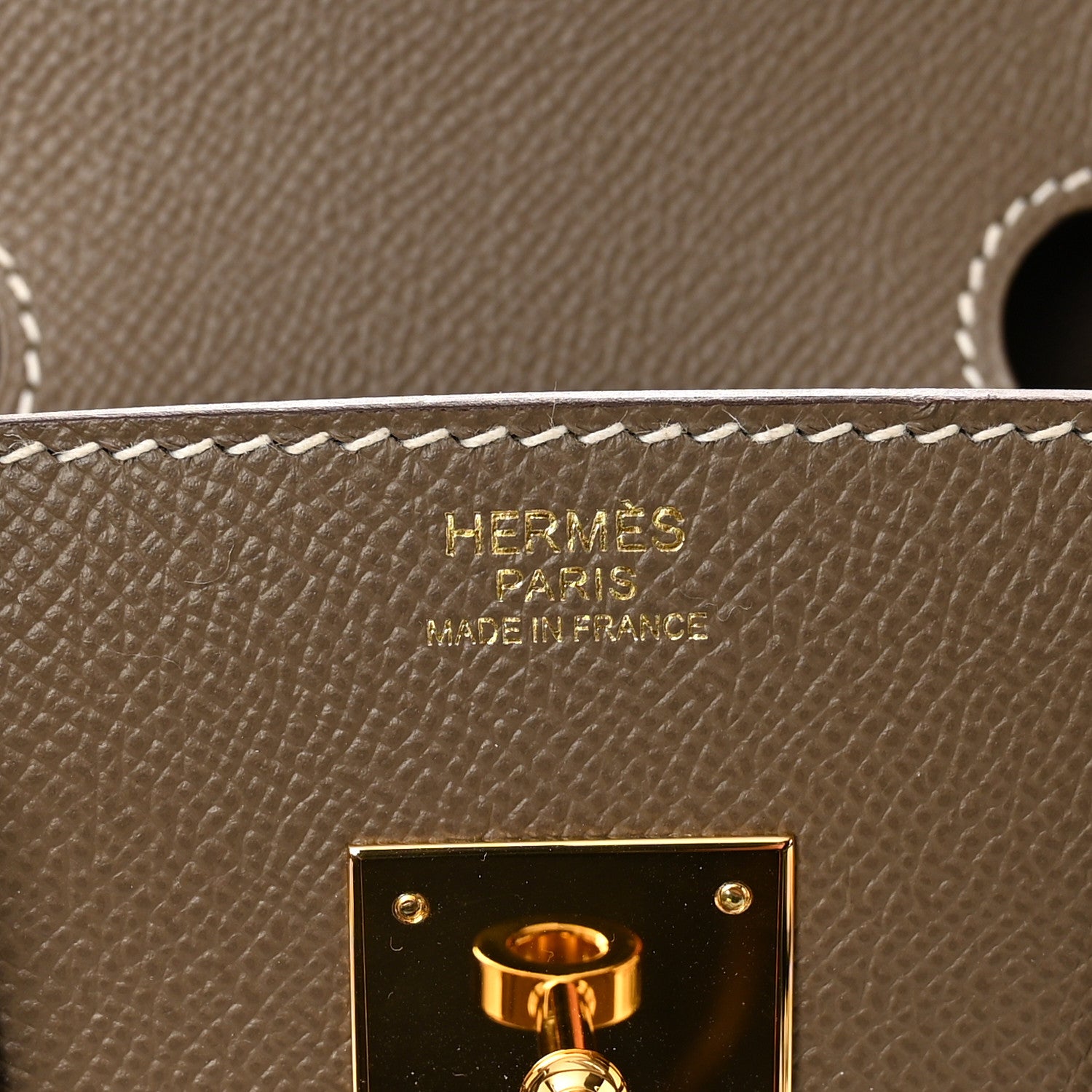Hermes Epsom Birkin Sellier 30 Etoupe 6 of 15