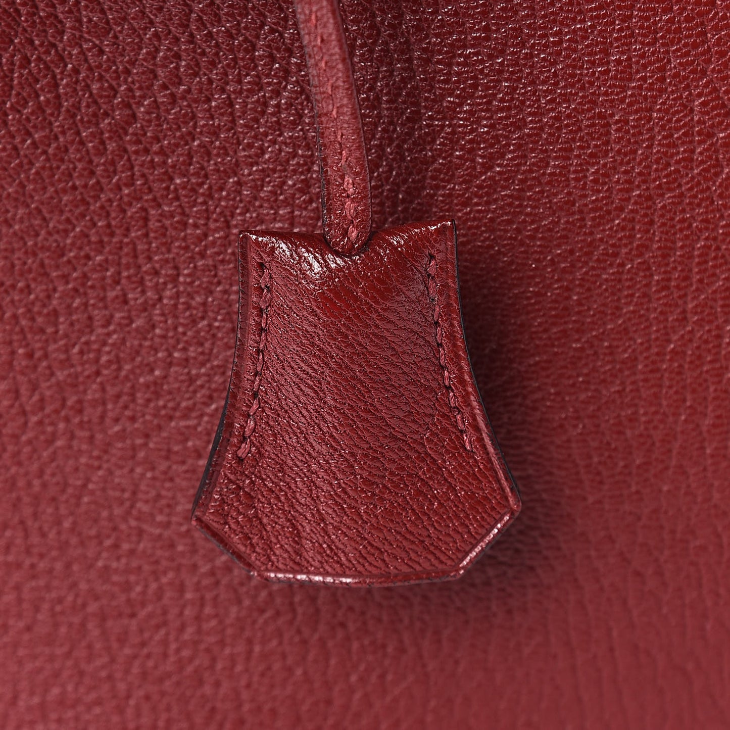 Chevre De Coromandel Kelly Retourne 32 Rouge H