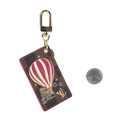 Louis Vuitton Damier Ebene Illustre Air Balloon Bag Charm Grenade 2 of 4