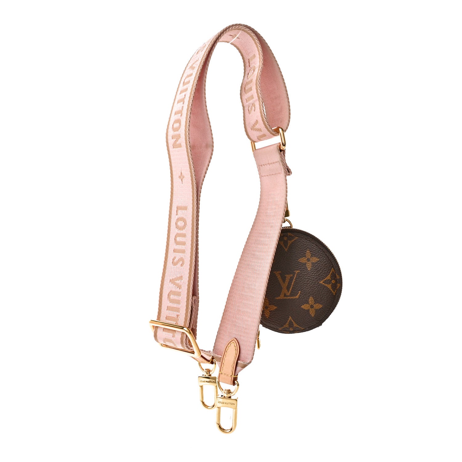 Louis Vuitton Monogram Multi Pochette Accessories Bandouliere Shoulder Strap Rose Clair 2 of 7