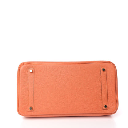 Hermes Togo Birkin 35 Feu 6 of 31