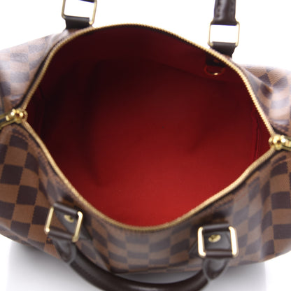 Louis Vuitton Damier Ebene Speedy Bandouliere 30 4 of 9