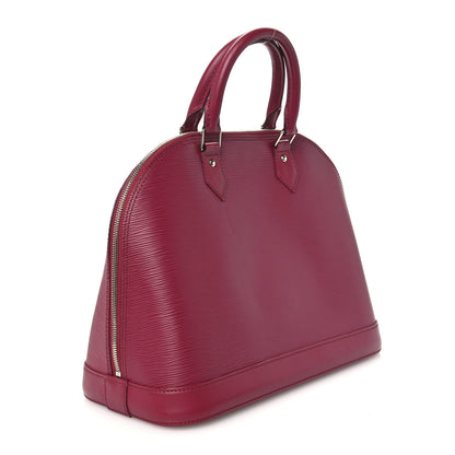 Louis Vuitton Epi Alma MM Fuchsia 3 of 10