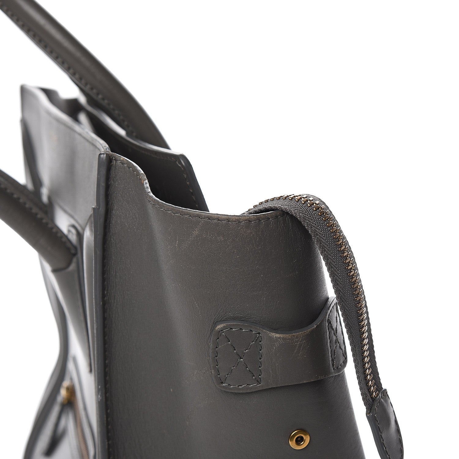 Celine Smooth Calfskin Mini Luggage Smoke 19 of 30