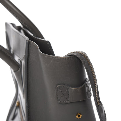 Celine Smooth Calfskin Mini Luggage Smoke 19 of 30