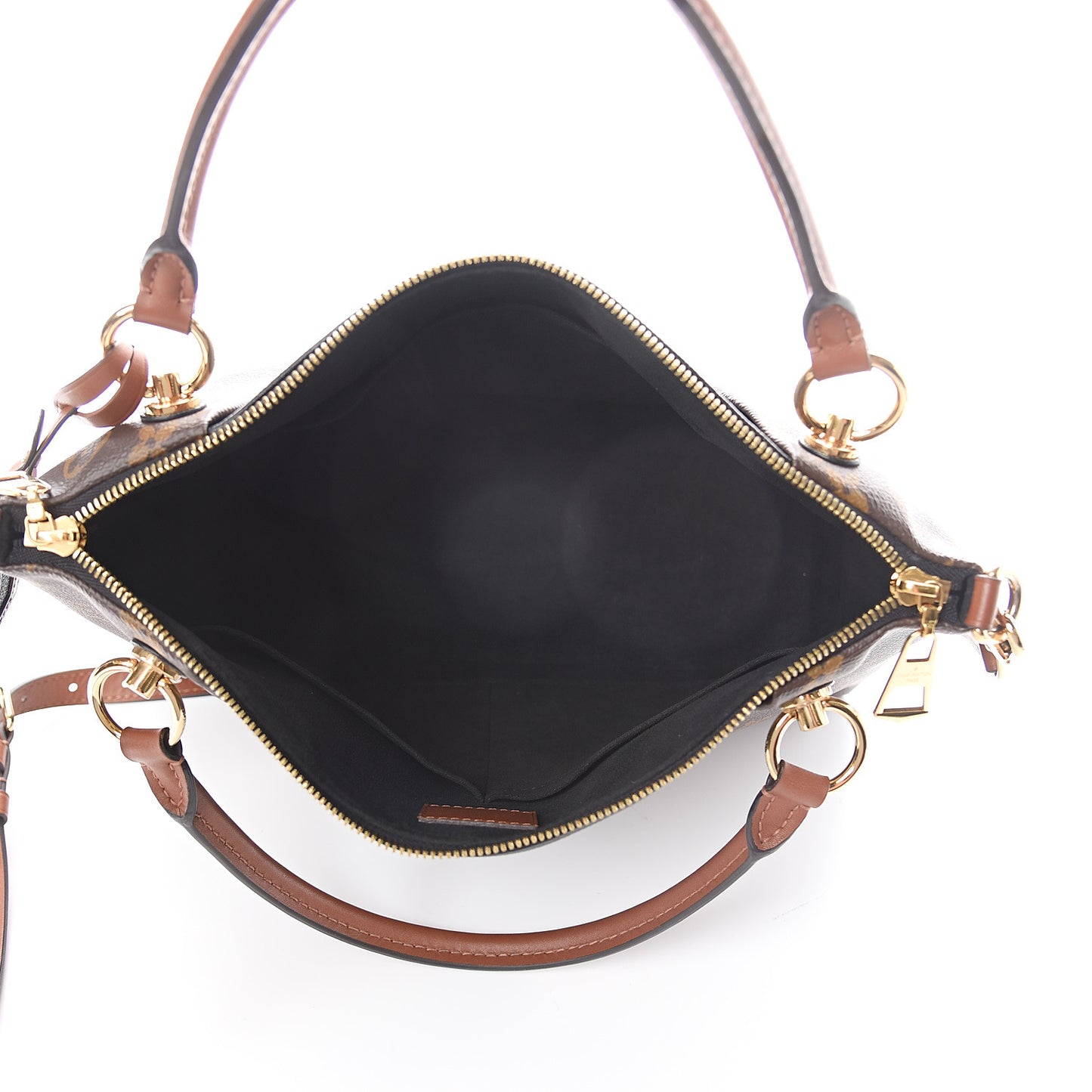 Monogram V Tote MM Black