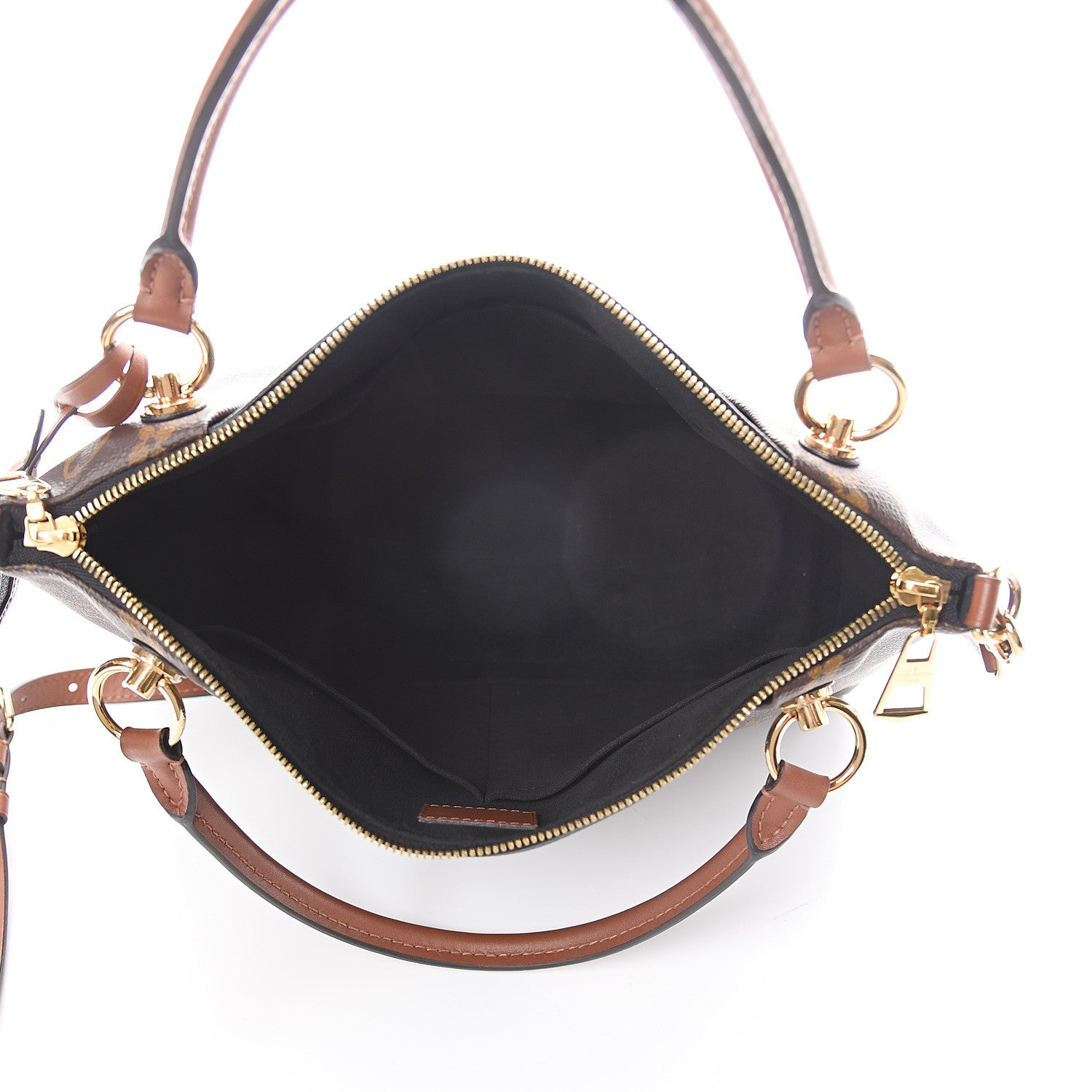 Louis Vuitton Monogram V Tote MM Black 4 of 8