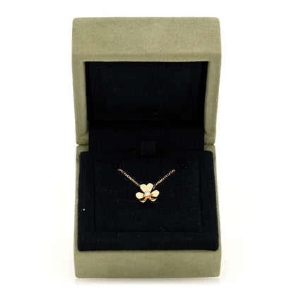 Van Cleef & Arpels 18K Yellow Gold Diamond Mini Frivole Pendant Necklace 5 of 5