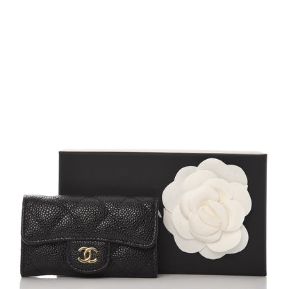 Chanel Caviar Quilted 6 Key Holder Black 8 of 8