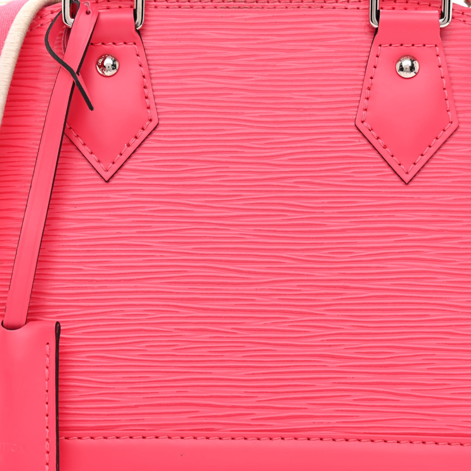 Louis Vuitton Epi Jacquard Alma BB Dragon Fruit 7 of 19
