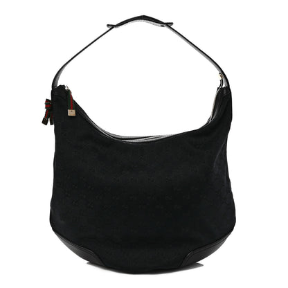 Gucci Monogram Large Princy Hobo Black 1 of 10