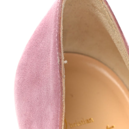 Christian Louboutin Suede So Kate 120 Pumps 36.5 Rosette 8 of 9