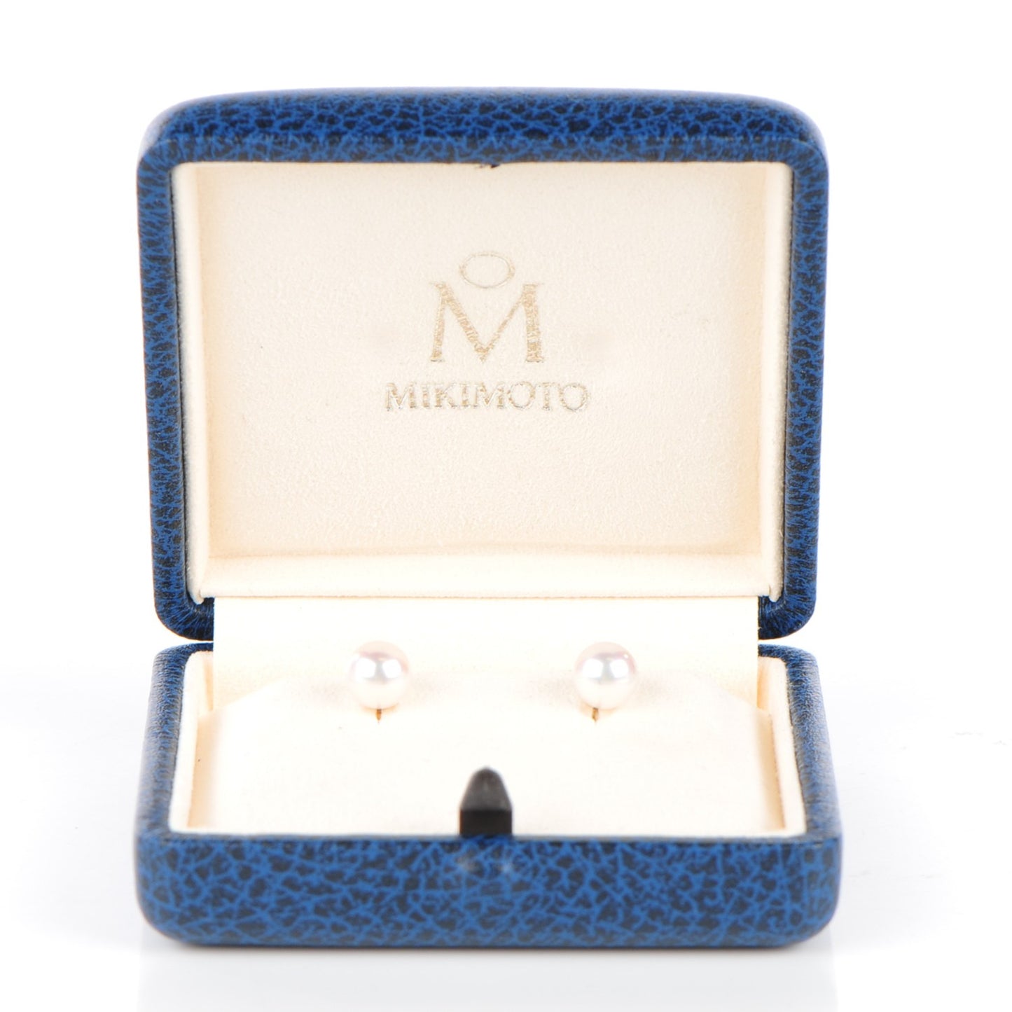 18K Yellow Gold 8mm Pearl Stud Earrings