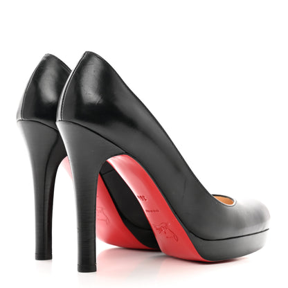 Christian Louboutin Kid Bruges 120mm Pumps 36.5 Black 4 of 9