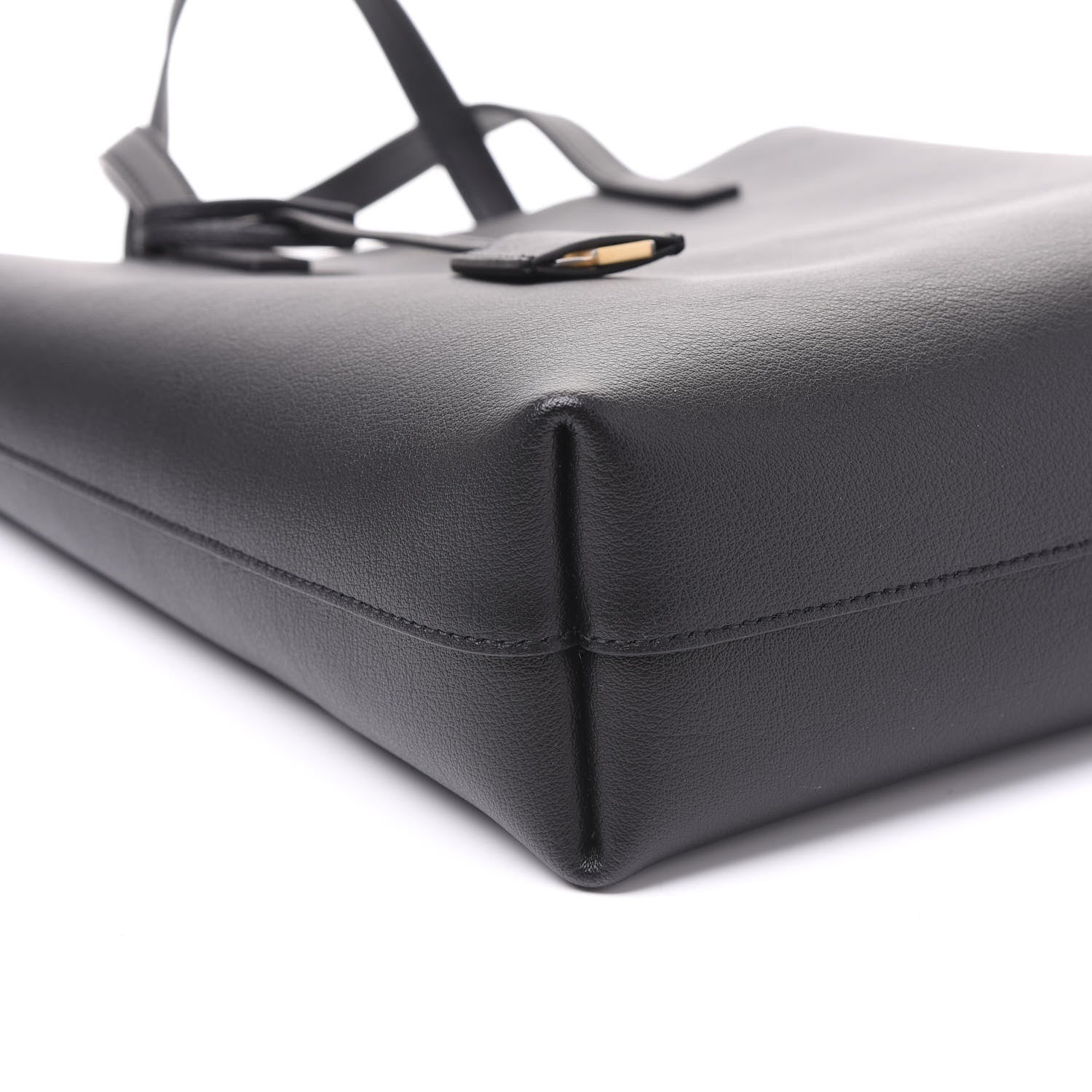 Saint Laurent Calfskin Toy Shopping Tote Black 5 of 7