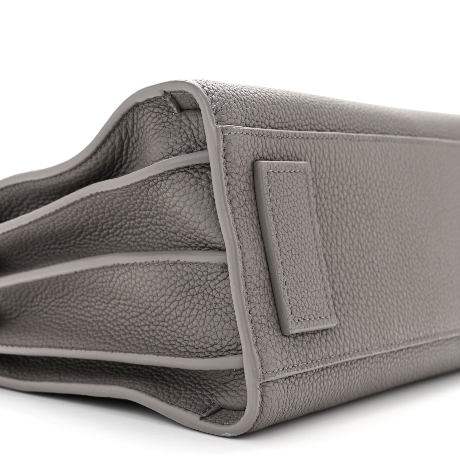 Saint Laurent Grained Calfskin Baby Supple Sac De Jour Fog 8 of 9