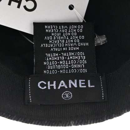 Chanel Cotton Mood Cap Hat Black Multicolor 8 of 10