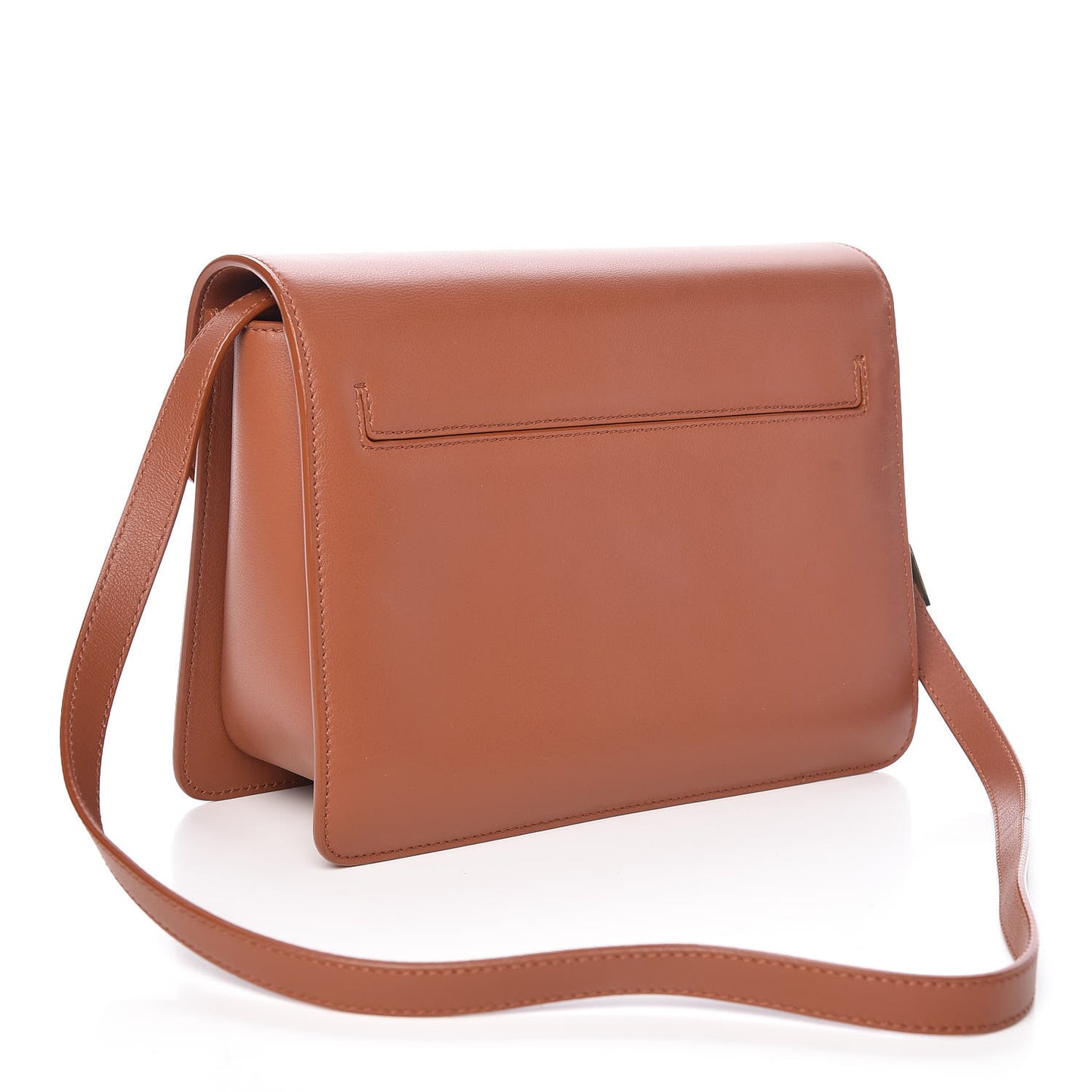 Calfskin Medium Sienna Crossbody Bag Tobacco