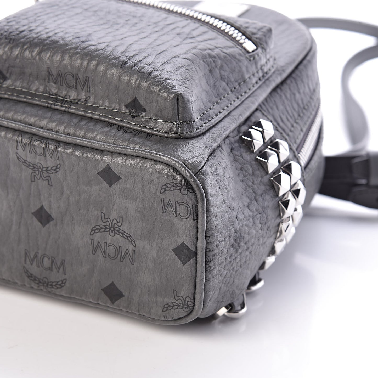 Visetos Studded X-Mini Bebe Boo Backpack Grey