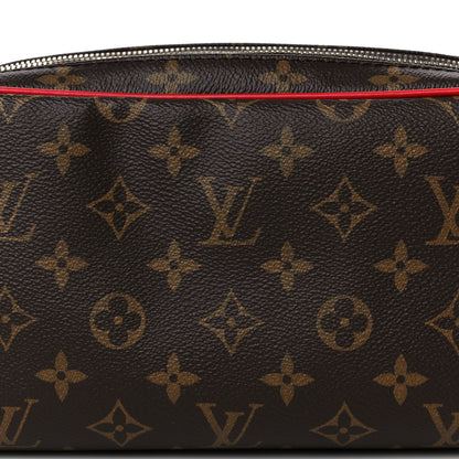 Louis Vuitton Monogram Macassar Dopp Kit Toilet Pouch Sari Red 8 of 8