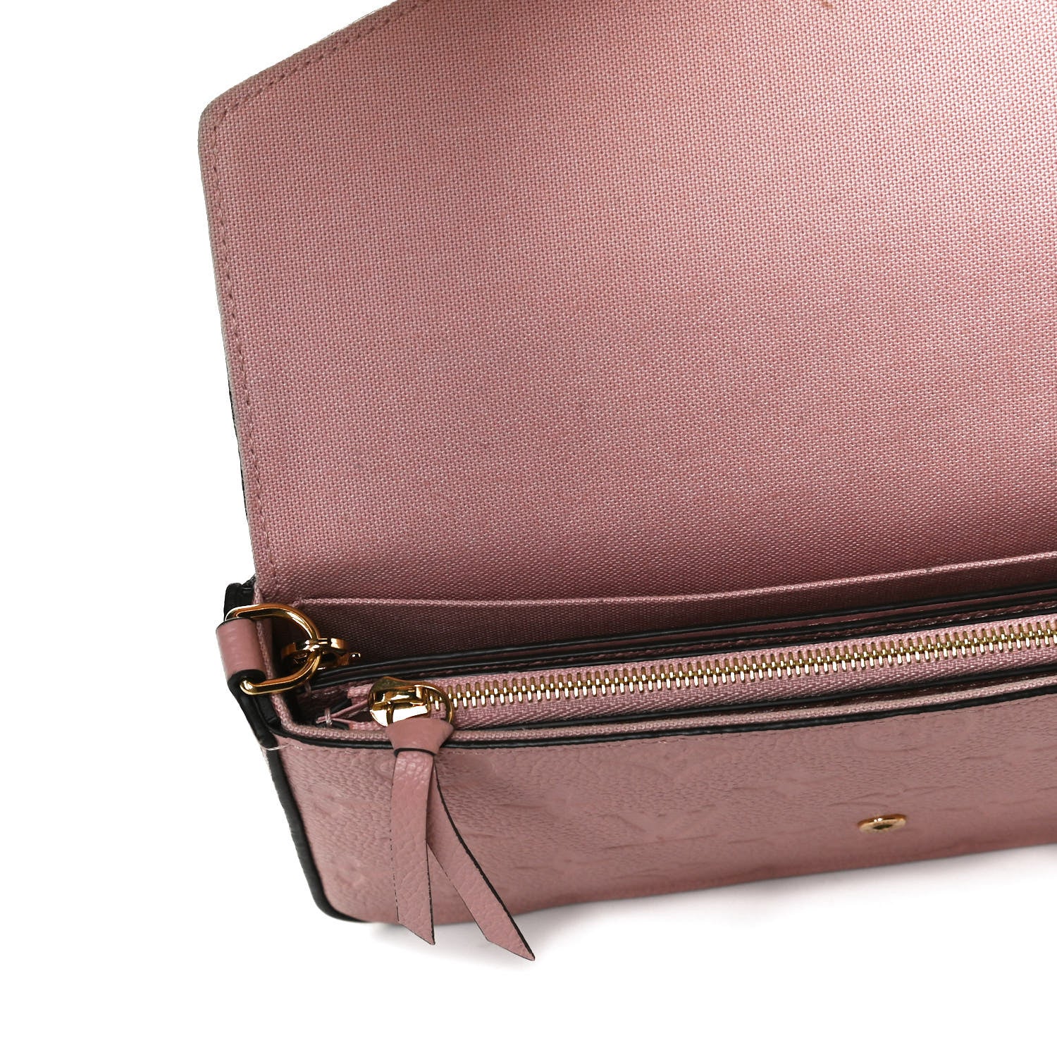Louis Vuitton Empreinte Pochette Felicie Chain Wallet Rose Poudre 13 of 14