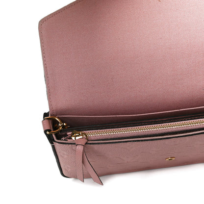 Louis Vuitton Empreinte Pochette Felicie Chain Wallet Rose Poudre 13 of 14