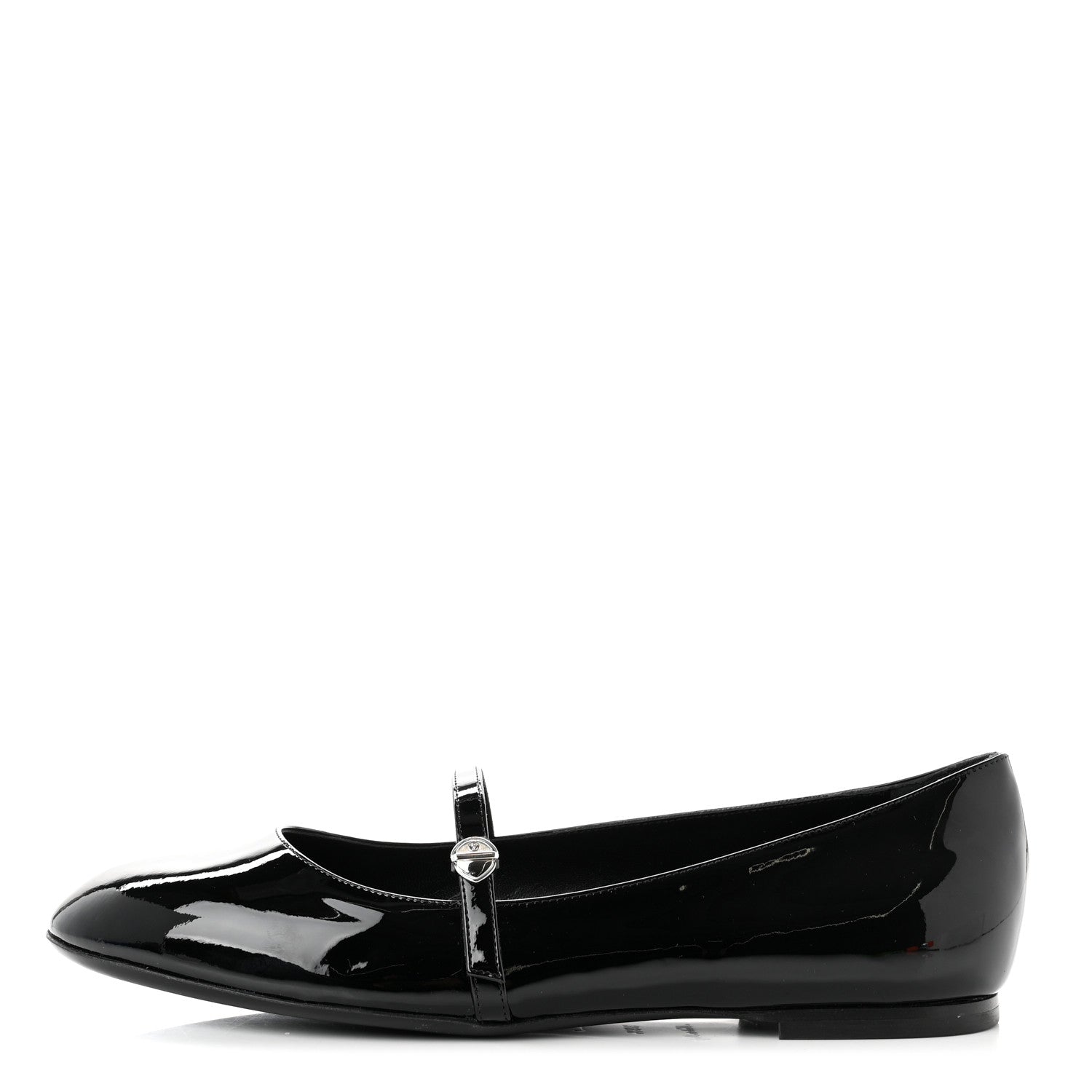 Louis Vuitton Patent Uniformes Ballerina Flat 39.5 Black 1 of 8