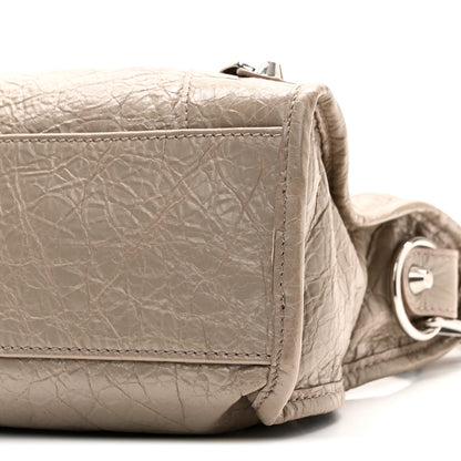 Balenciaga Agneau Arena Silver Hardware Small Le City Stone Beige 11 of 11
