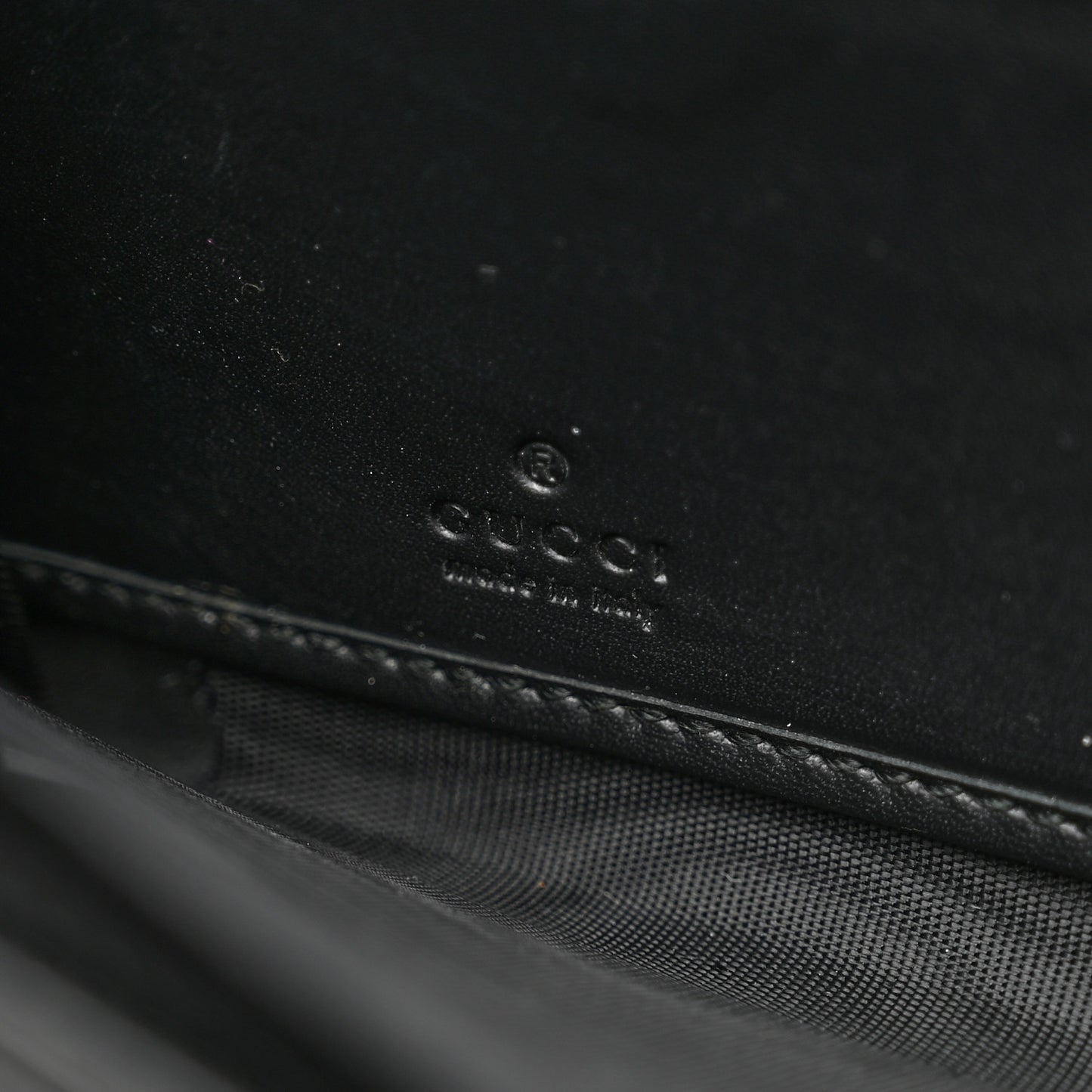 Guccissima Web Zip Around Wallet Black