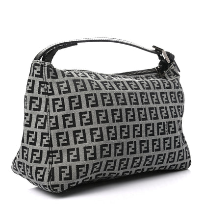 Fendi Zucchino Mini Pochette Black 3 of 7