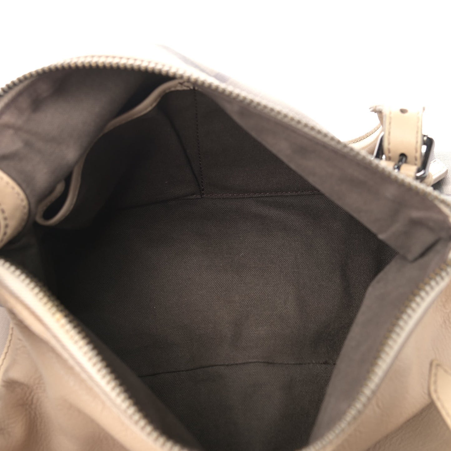 Smoked Check Satchel Trench