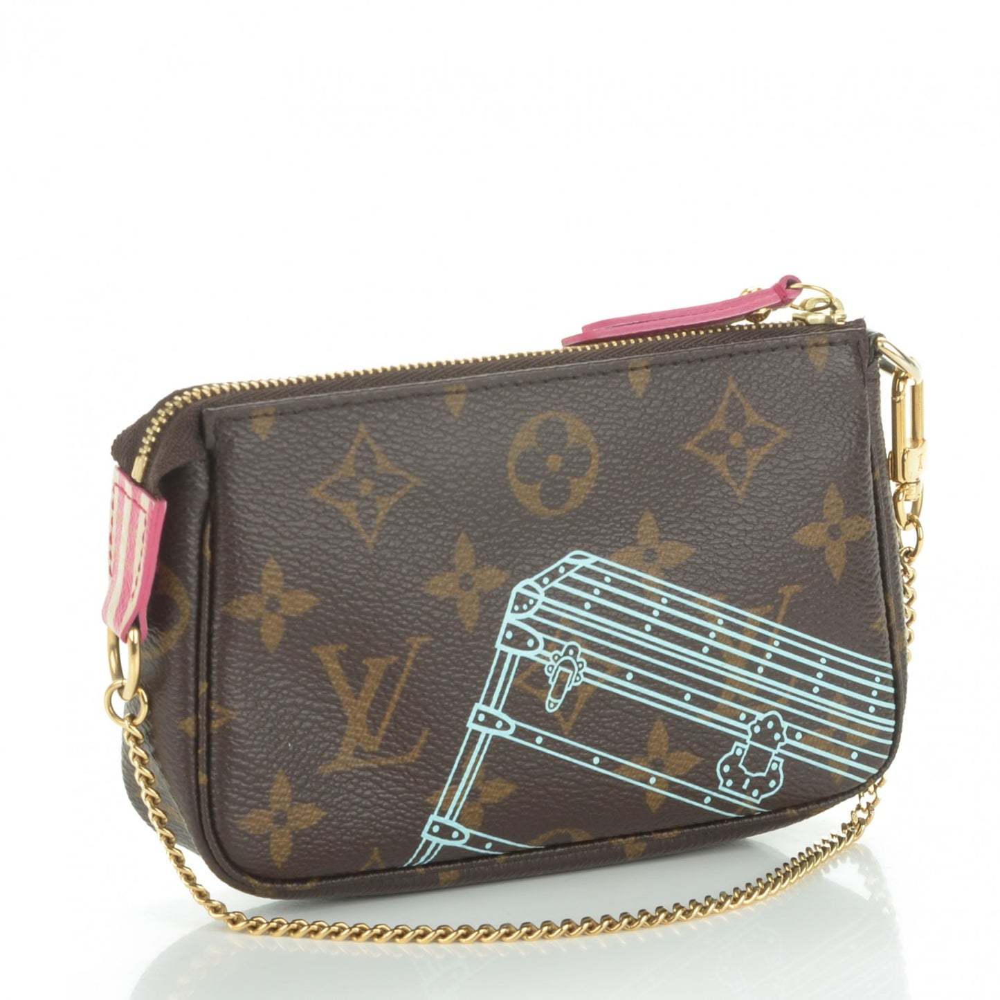 Monogram 2014 Christmas Animation Mini Pochette Accessories