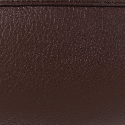 The Row Grained Calfskin Blake Hobo Acajou 5 of 8