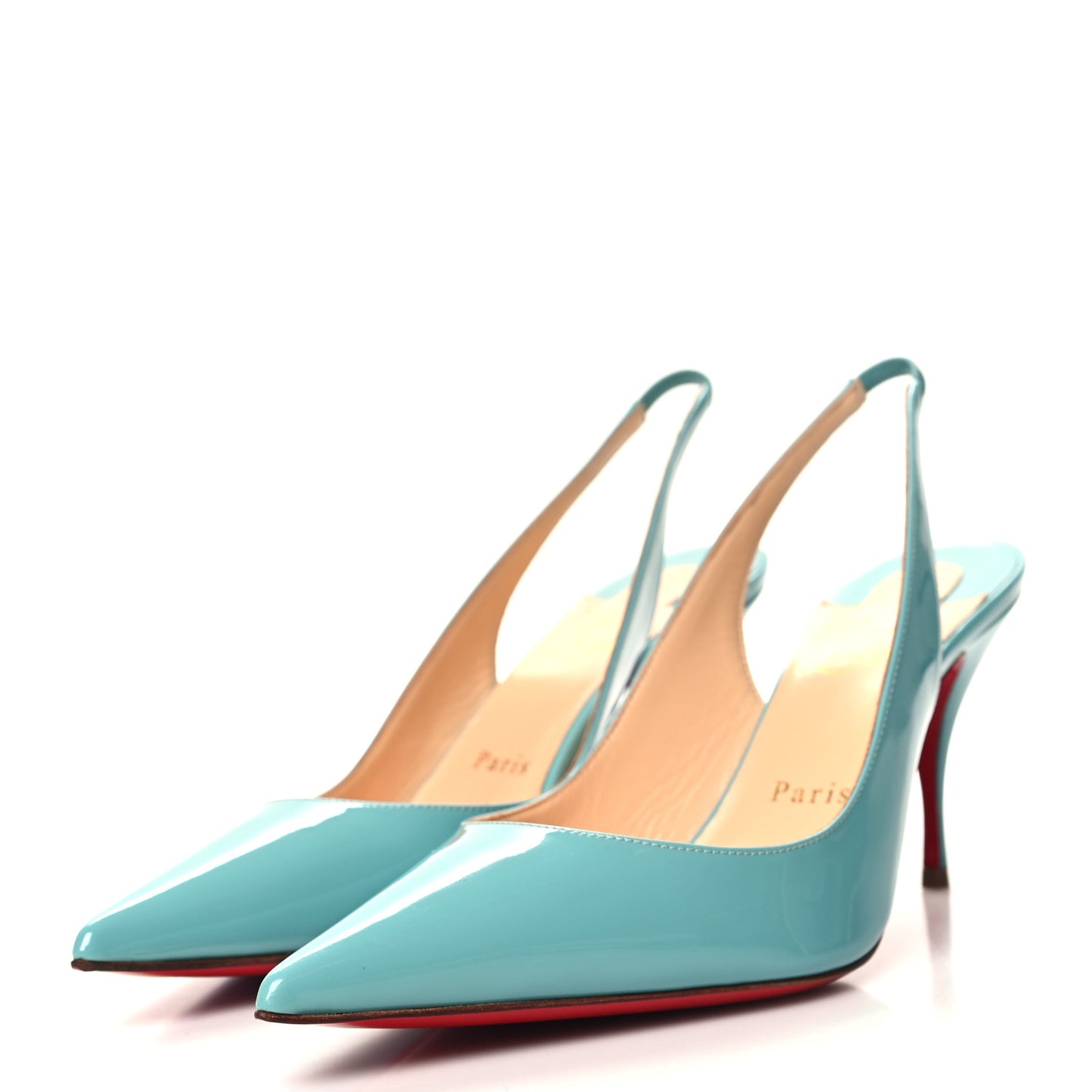 Patent Clare Sling 80 Pumps 38 Noumea