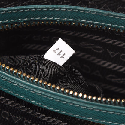 Prada Saffiano Lux Bowler Ottanio 8 of 13