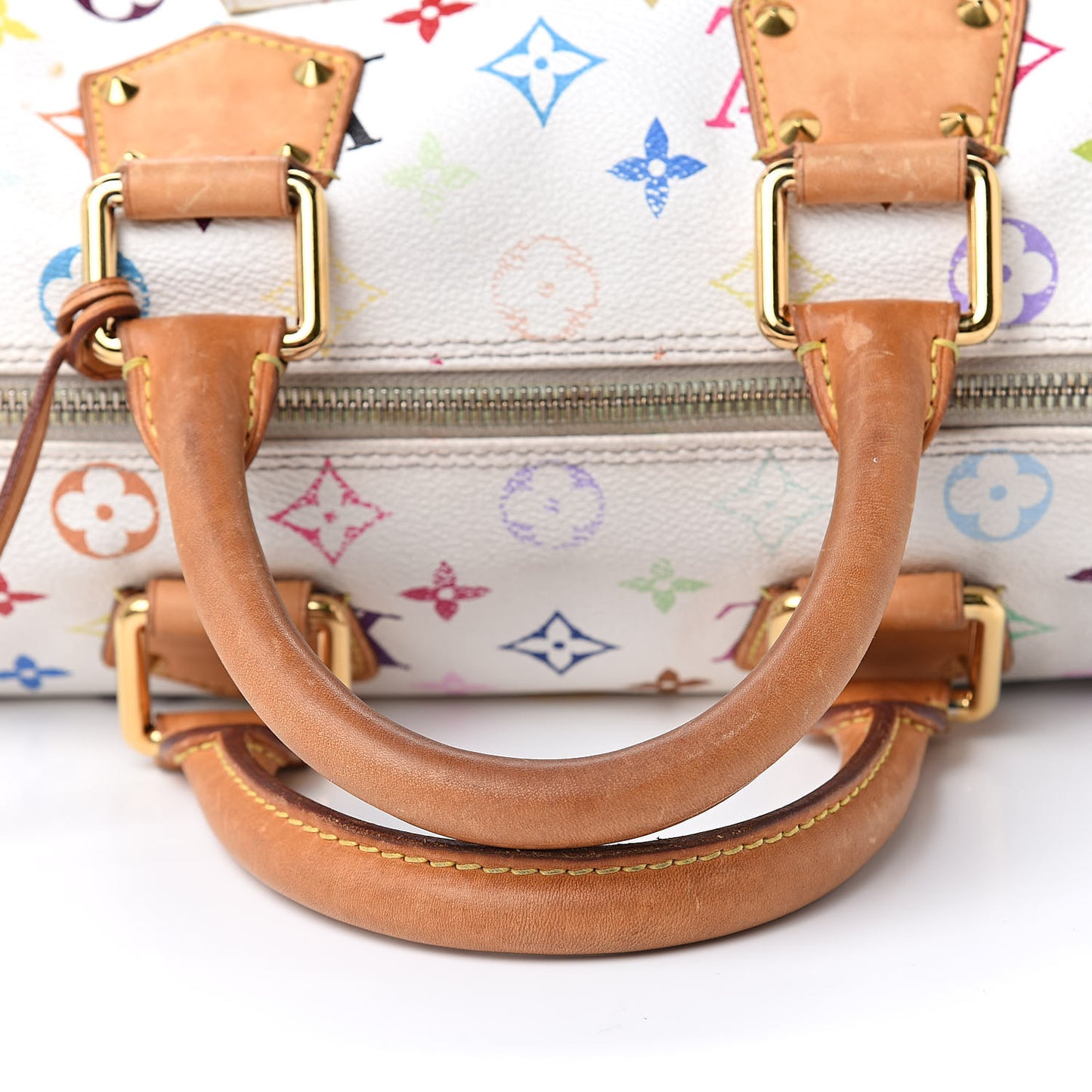 Monogram Multicolor Speedy 30 White