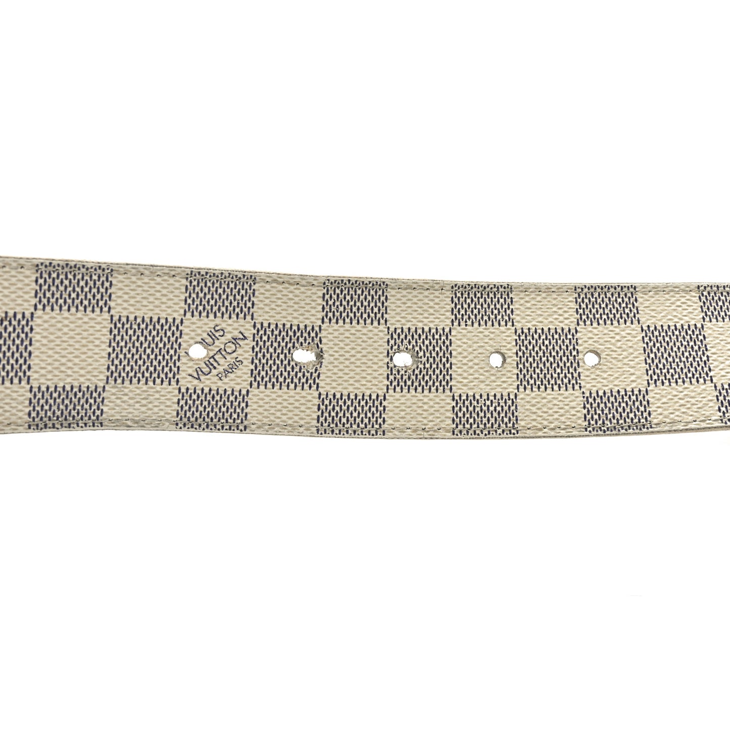 Damier Azur 40mm LV Initiales 95 38 Belt