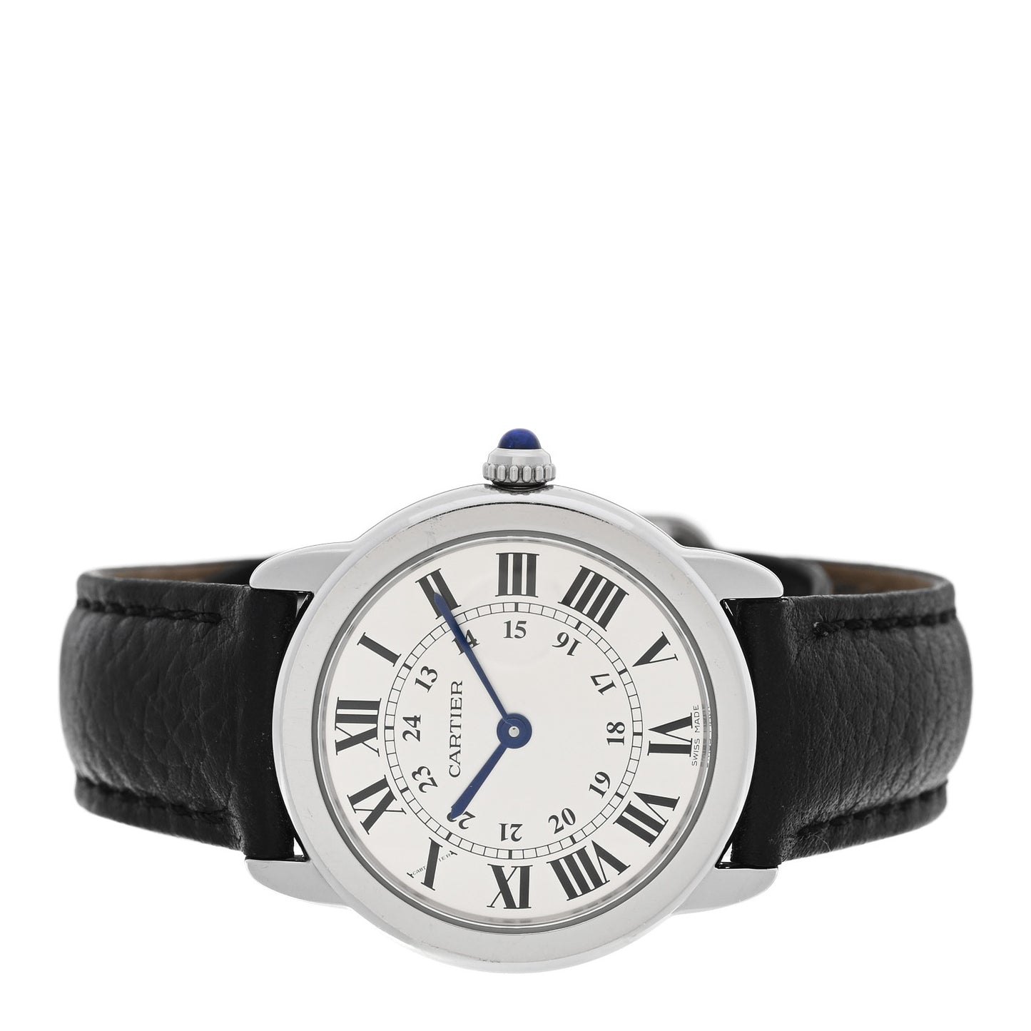 Stainless Steel Calfskin 29mm Ronde Solo Quartz Watch