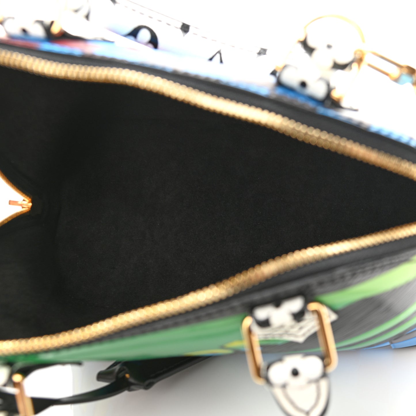 Epi Damier Race Alma BB Blue Vert