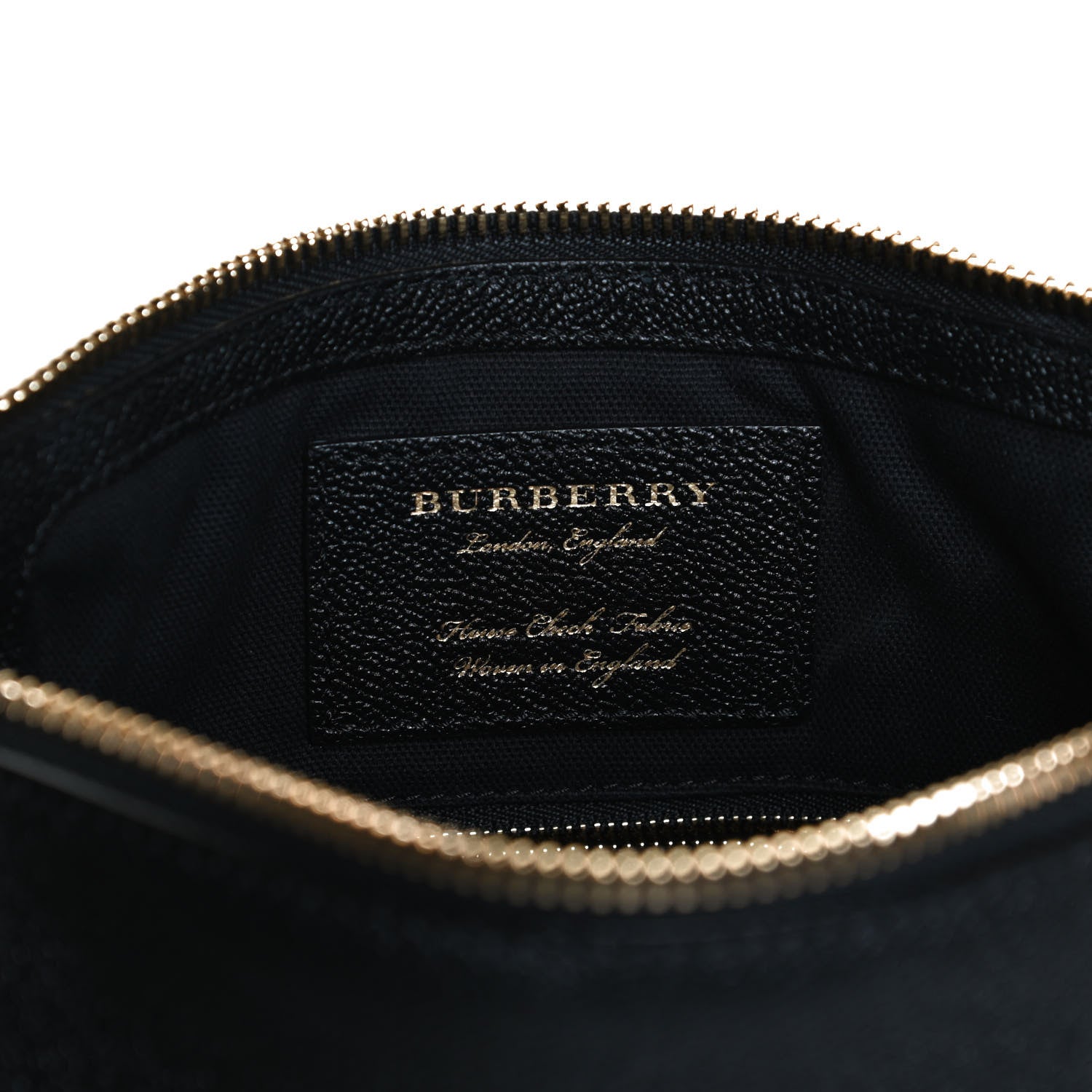 Burberry Soft Grain Calfskin House Check Small Helmsley Crossbody Black 6 of 11