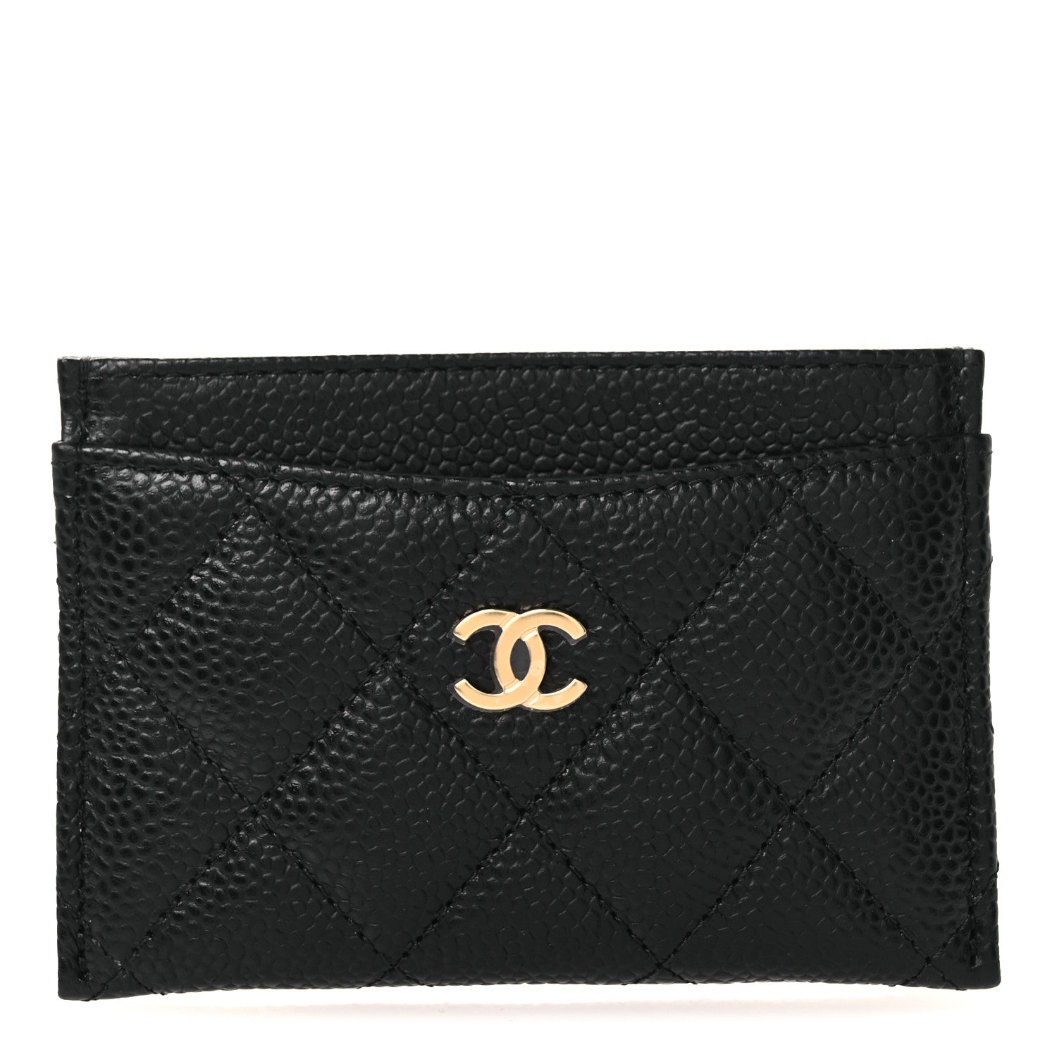 Chanel Caviar Quilted Card Holder Black 1 of 10