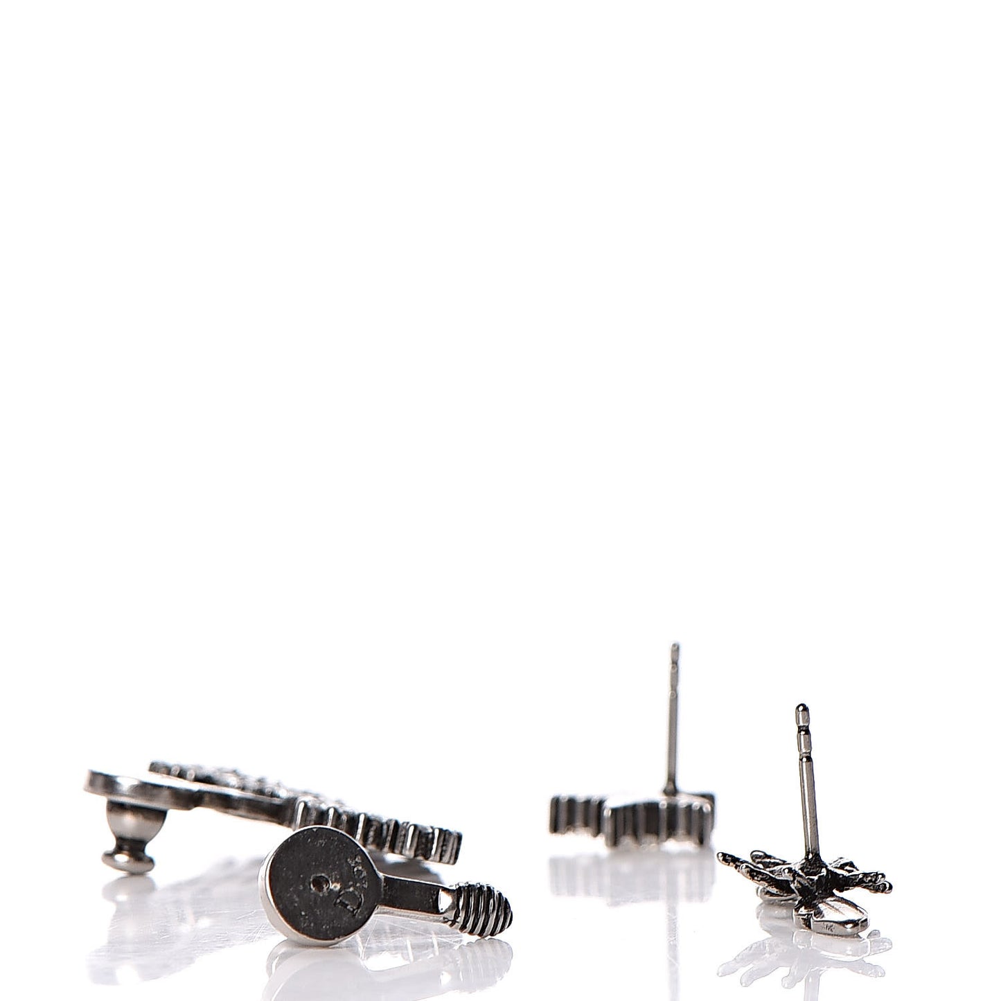 Palladium Crystal J'adior Earrings