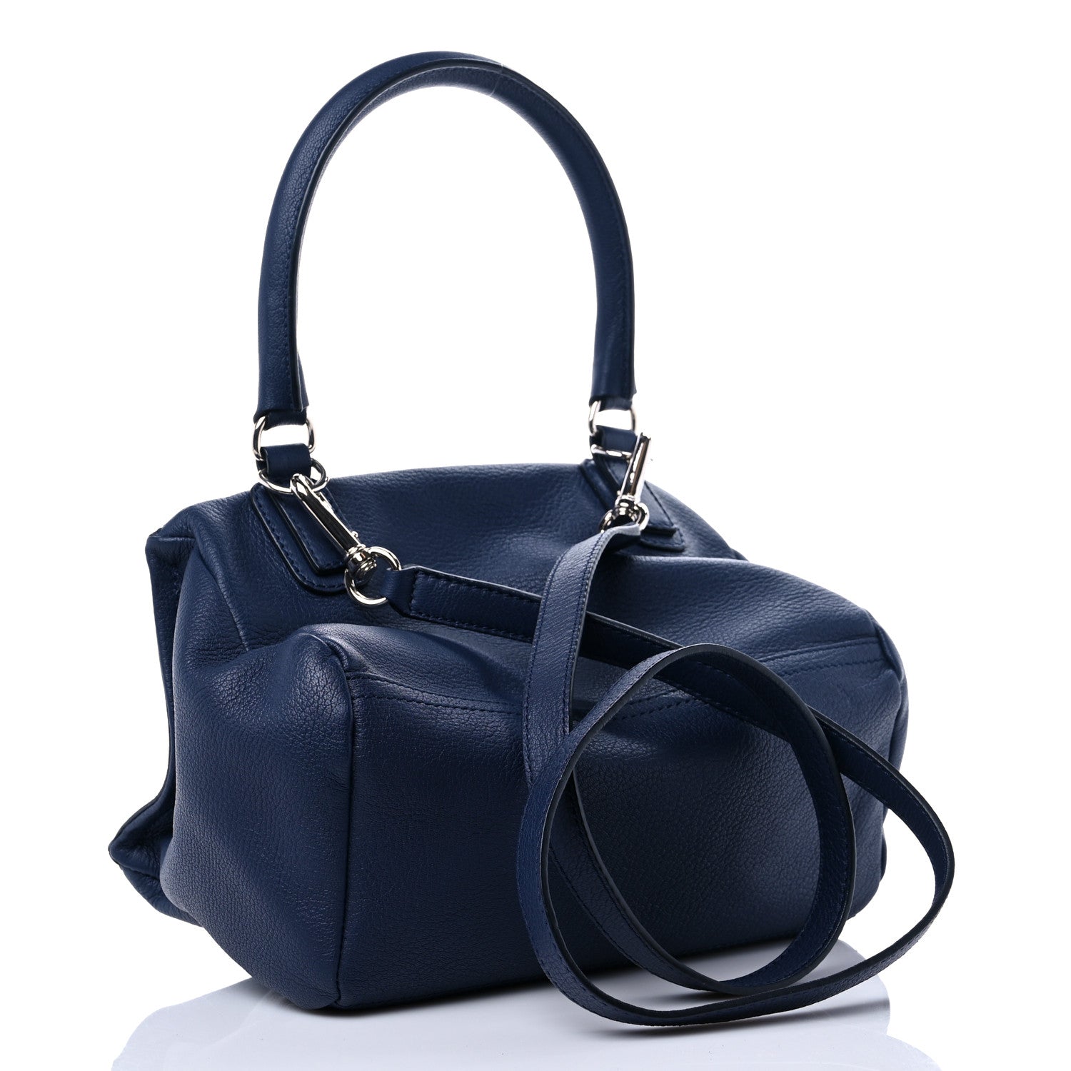 Givenchy Sugar Goatskin Small Pandora Navy 2 of 8