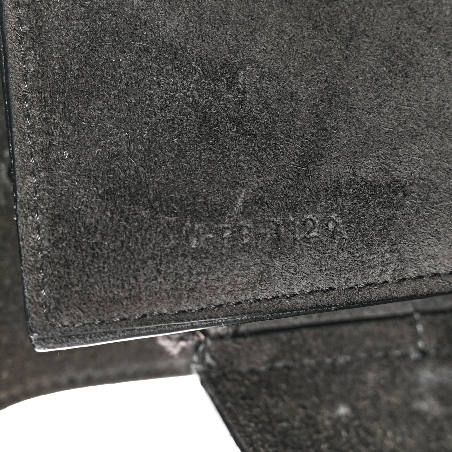 Celine Grained Calfskin Nano Belt Bag Grey 8 of 16