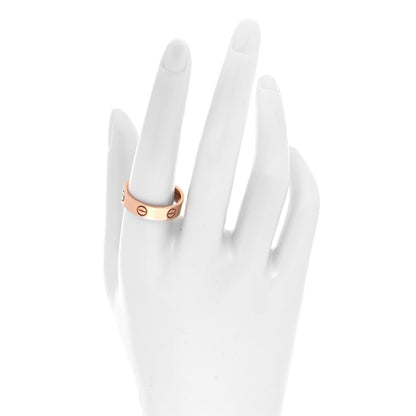 Cartier 18K Pink Gold 5.5mm LOVE Ring 60 9 2 of 5