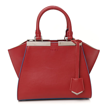 Fendi Vitello Dolce Mini 3jours Tote Ribes 1 of 10