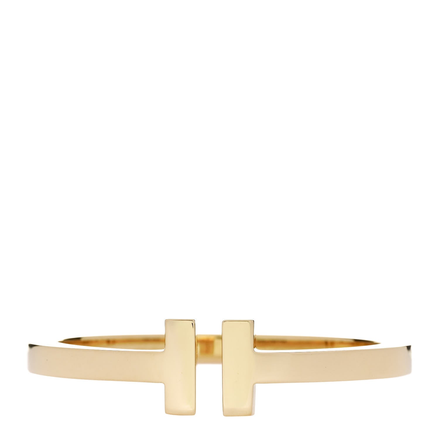 Tiffany 18K Yellow Gold T Square Bracelet 1 of 3